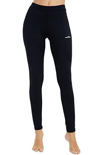 COOLOMG Women Thermal Leggings Fleece 