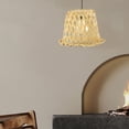 thumbnail image 4 of BRIGHTFUFU Rustic Lamp Shades Light Diffusion Bamboo Lamp Cover 1Pack, 4 of 7