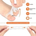 thumbnail image 5 of Pack De 6 Separadores De Dedos Corrector De Juanetes Hallux Valgus, Separadores De Dedos Suaves, 5 of 5