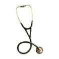 thumbnail image 2 of 3M Littmann Master Cardiology Stethoscope, Brass-Finish Chestpiece, Black Tube, 27 inch, 2175, 2 of 4