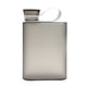 thumbnail image 4 of Botella de agua Ounissouiy plana ligera de plástico gris 380ml, 4 of 6