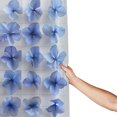 thumbnail image 5 of Flowers Cobalt Blue Shower Curta inch 72x72 inch For Bathroom, Waterproof Fabric Quick Dry Soft Decoration Set, 5 of 5