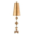 thumbnail image 3 of Lucas McKearn Fragment Traditional Resin Table Lamp in Gold Leaf, 3 of 4