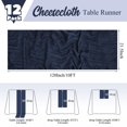 thumbnail image 2 of Gasa para queso Table Runners Lumaycens, azul marino, 10 pies (paquete de 12), 2 of 7