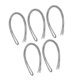 thumbnail image 2 of 5 Piezas Cadena de Joyería Elegante Cadena Artesanal de Metal Duradera de Color Inoxidable para Collares DIY Pulseras Tobilleras Plata, 2 of 8