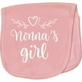 thumbnail image 2 of Inktastic Nonna Girl Granddaughter Baby Burp Cloth, 2 of 3