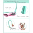 thumbnail image 3 of Soft Rubber Kids Cute Heart Polarized Sunglasses UV400 for Children, 3 of 7