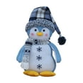 thumbnail image 4 of Muñeca de decoración navideña, regalo festivo para niños y adultos, suministros para fiestas en interiores pingüino, 4 of 9