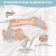 thumbnail image 3 of HYGGEAR Hallux Valgus Corrector Adjustable Toe Separator Corrector with Silicone Pads for Big Toe Bunion (Grey x 2 Pairs) 2025, 3 of 5