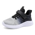 thumbnail image 4 of uikmnh Kids Gradient Mesh Sneakers Lightweight Breathable Running Shoes for Boys and Girls Size:6.5, 4 of 7