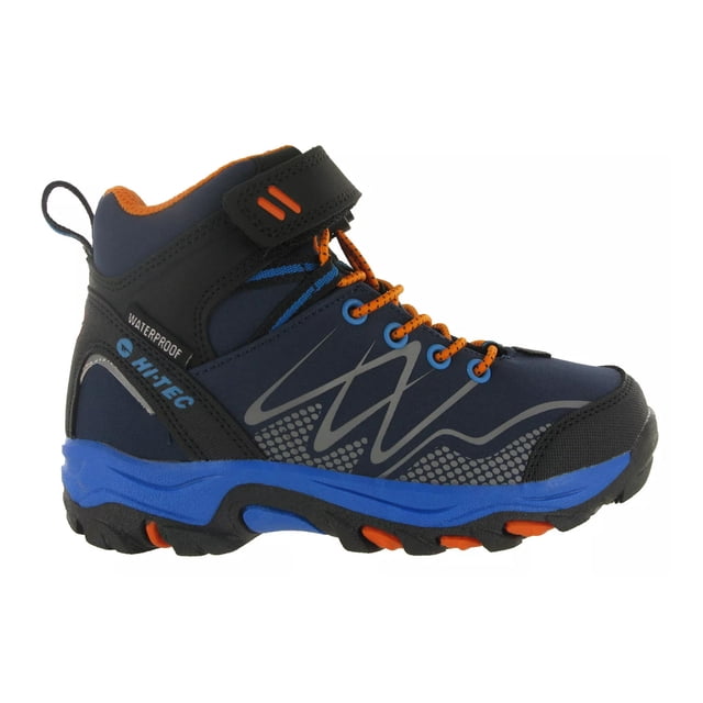 Hi-Tec Bottes de Marche Mi-Hautes Blackout pour Garçons