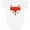 AA-White, variant on Fox Woodland Animals Boys or Girls Baby Bodysuit