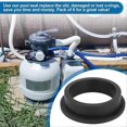 thumbnail image 4 of 4pcs 11228 11412 L-Shape O-Ring Gasket For Intex Sand Filter Pumps, 4 of 5