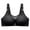 Black, variant on Bigersell T-Shirt Bra Cozy Bra Padded Bras Ladies Bralette Bra Style B52 Sports Bra for Women Girls Soft Bra Feature Wireless Cami Bra Hook & Eye Bra Closure , Mint Green XXL