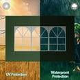 thumbnail image 2 of 3m X 2m Tent Gazebo Side Panel Outdoor Party Waterproof Oxford Cloth Accessories Rainproof  Cover Garden Shade Top Tent Surface, 2 of 8