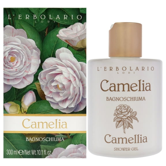 LErbolario Camelia Shower Gel - 10.1 oz