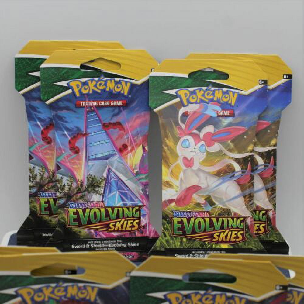 Pokemon TCG: Sword & Shield - Evolving Skies Sleeved Booster Packs - 8 —  MyShopville