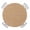 Brown, variant on Black Solid Round Table Cover, Minimalist Cloth Industrial Slate Black Linen Texture Waterproof Fitted Tablecloths for 36"-44" Tables, Washable Picnic Table Cover for Camping Dining Indoor Outdoor