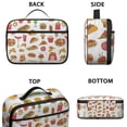 thumbnail image 3 of Foodie-Approved Insulated Lunch Bag - Thermal Pizza Lunch Box with 8-Hour Freshness, Lightweight & Compact for Parents, 3 of 6