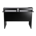 thumbnail image 6 of Monoprice Studio Workstation with Dual 3U Rack Bays and 66-key Keyboard Controller Tray, For Modern Home Studio - Stage Right Series, 6 of 6