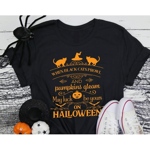 Black Cat Halloween Shirt, Funny Hocus Pocus Sanderson Sisters T-Shirt, Spooky Season Graphic Tee