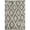 Gray, variant on Loomaknoti Vemoa Avonako 2' x 3' Cream Geometric Indoor Runner Rug