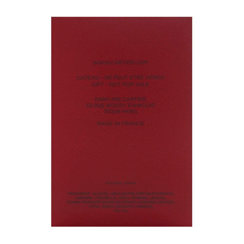DECLARATION * Cartier 0.42 oz / 12.5 ml Eau De Toilette (EDT) Men Cologne Spray