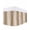 Beige, variant on Khaki Ombre Wrap Around Bed Skirts for Queen Bed 16" Drop,Bed Skirt with Adjustable Elastic Belt Dust Ruffle Bed Valance for Bedroom Hotel Modern Abstract Art Farmhouse Gradient Bed Frame Cover