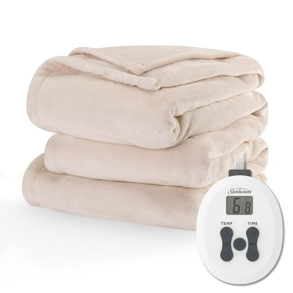 Sunbeam Royal Posh Champagne Heated Blanket - Full