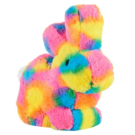 Way To Celebrate Easter Plush, Marshmallow-Scented Rainbow Bunny, Large - Walmart.com