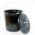 thumbnail image 2 of Behrens Ash Pail B907P - Heavy Duty Galvanized Steel - 7.5 Gal, Black, 2 of 7