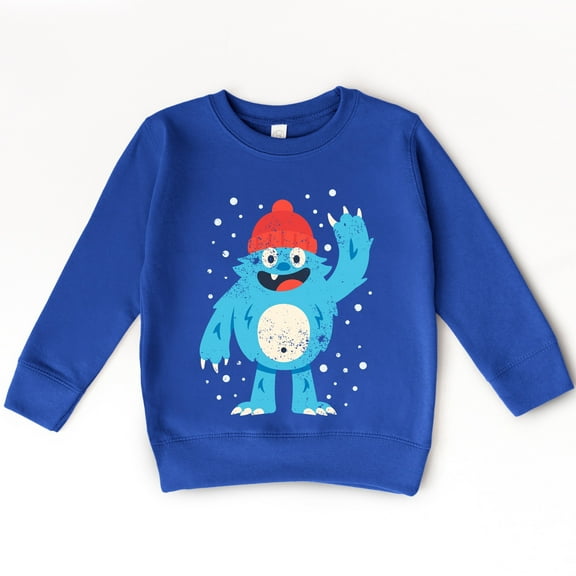 Blue Yeti Distressed - Toddler Graphic Sweatshirt