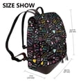 thumbnail image 2 of Easygdp I love you Mom Mochila de Cuero para Mujeres, Bolso de Hombro, Bolsos de Mano de Moda para Trabajo y Viajes, 2 of 4