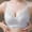 Light Blue, variant on Fnooota Womens Padded Push-up Bras, Lace Supportive Comfort Full Coverage Wireless Bras Beige Size 34-40(C)
