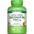 thumbnail image 1 of Nature's Truth Suplemento Aceite de coco 2000 mg, 100 cápsulas, 1 of 3