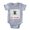 Heather Grey, variant on CafePress - Plays With Spiders - Cute Infant Baby Football Bodysuit