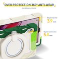 thumbnail image 3 of FJLBDE Case for Lenovo Tab M8 3rd Gen 2021/M8 HD 2nd Gen 2019 with 360 Kickstand, Shoulder Strap Carrying Protective Cover, Multicolor Green, 3 of 6