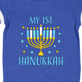 thumbnail image 4 of Inktastic My 1st Hanukkah with Menorah and Stars Boys or Girls Baby Bodysuit, 4 of 5