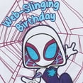 thumbnail image 3 of Marvel Spidey & His Amazing Friends Ghost Spider Birthday Short Sleeve T-Shirt (Girls), Sizes 2T-7, 3 of 4