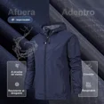 thumbnail image 3 of Chamarra Impermeable Con Capucha De Otoño Para Hombre, 3 of 8