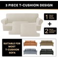 thumbnail image 3 of Housse de Coussin pour Sofa T-Cushion (Moyen, Île Fossi), 3 of 7