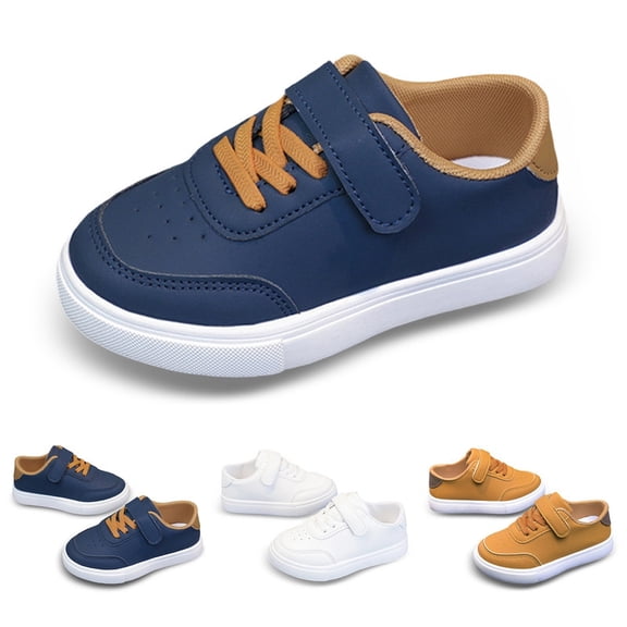 Boys Slip On Shoes Casual Sneakers Breathable Lightweight Sports Shoes for Kids Girls Indoor Outdoor Training Running Walking Shoes Blue