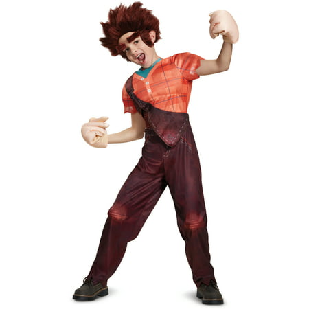 Child's Boys Deluxe Wreck It Ralph Ralph Costume Large 10-12