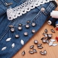 thumbnail image 6 of Uxcell 50Pack 6mm Rhinestone Stud Refills Embellishment Decorative Rivets Colorful White, 6 of 6