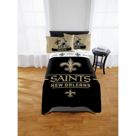 Nfl New Orleans Saints Monument Twin Full Comforter Set 1 Each