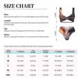 thumbnail image 6 of Honeii Fire Sky Dragon Print Women’s Bikini Set,Two Piece Swimsuit Bathing Suits,Stylish High Elasticity Swimwear for Beach and Pool, 6 of 7