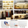 thumbnail image 2 of Yi Lighting LED 6pcs 20" Under Cabinet LED Strip Lighting kits with Remote Control for Kitchen, Desk, Monitor Back, Shelf, 2 of 7