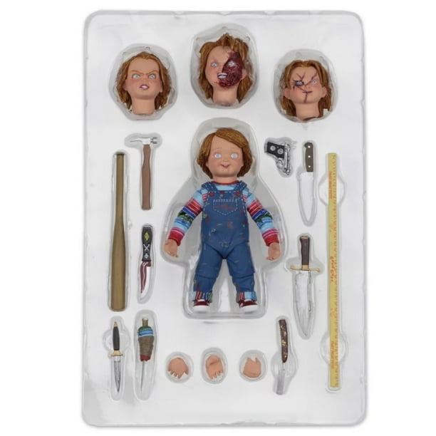 Figura de anime, colección de juguetes, modelo, decoración Chucky, 10 cm