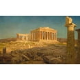 thumbnail image 2 of Church, Frederic Edwin 24x16 White Modern Wood Framed Museum Art Print Titled - The Parthenon, 2 of 4