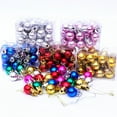 thumbnail image 4 of Gymnture 2CM Red Mini Christmas Balls Hanging Ornament Decoration 24PCS, 4 of 10